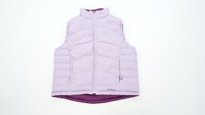 Rare VTG L.L. BEAN Spell Out Reversible Puffer Vest Jacket 2000s 
