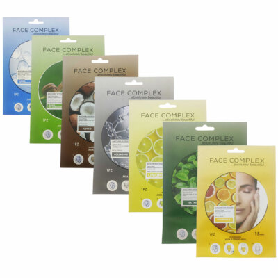 FACE COMPLEX STOFFMASKEN VERSCHIEDENE ARTEN VON DÜFTEN PACK 2/4/7