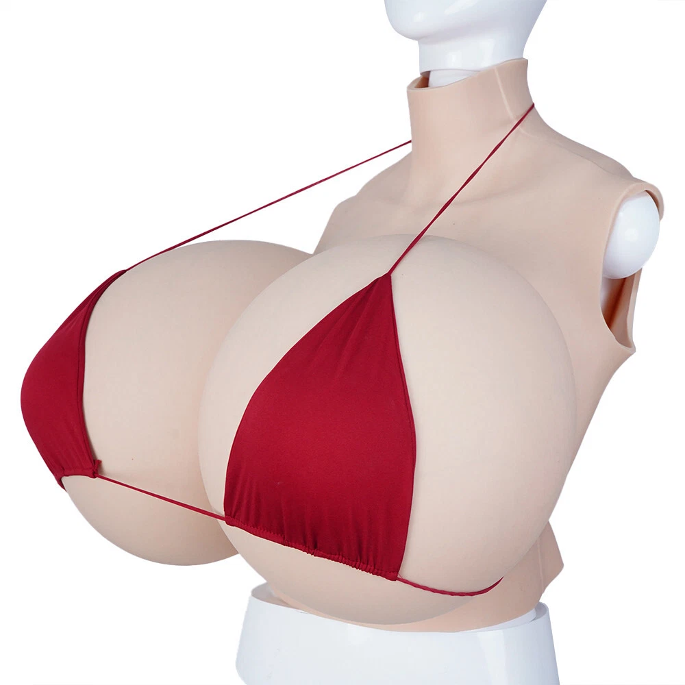 Silicone Breast Form 160Y Cup Plate Huge Fake Boobs Crossdresser  Transgender | eBay