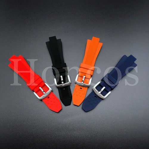 29x13mm Soft Rubber Watch Band Strap 