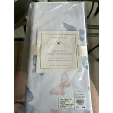 NEW Pottery Barn Picture Perfect Butterfly Crib Sheet