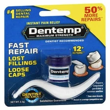 D.O.C. Dentemp Maximum Strength Dental Repair  2.2 Grams By D.O.C.
