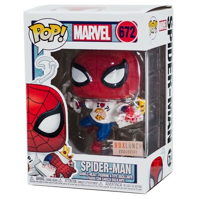 Spider-Man Pi Pizza Eat The Universe Funko Pop #672 Bobble-Head