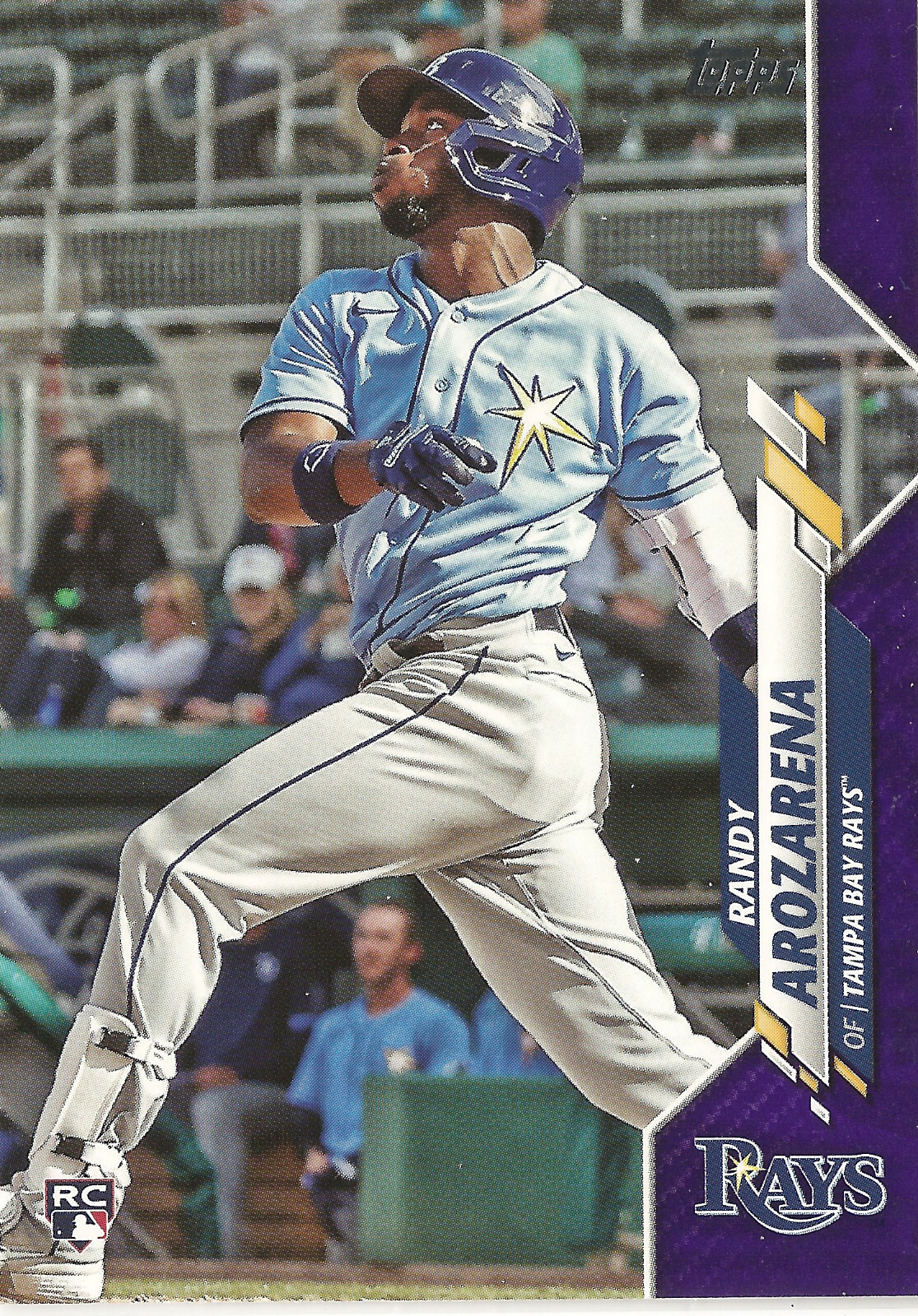 2020 Topps Update Baseball Meijer Purple Randy Arozarena RC U-208 Tampa Bay Rays
