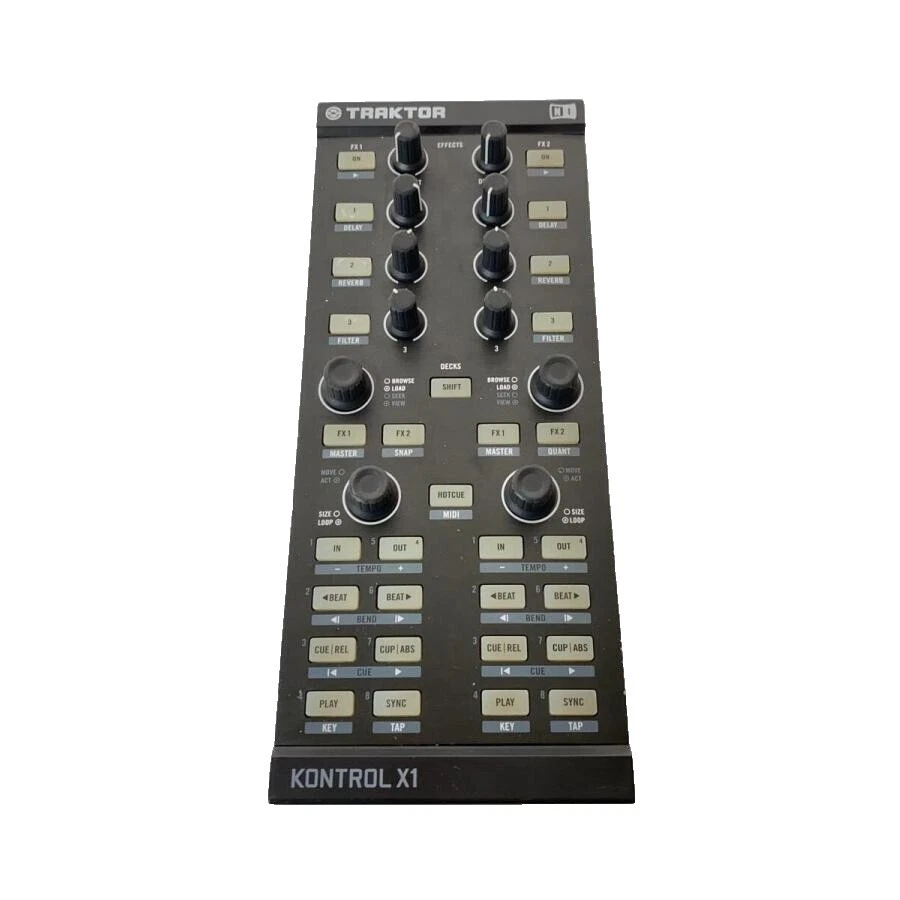 Native Instruments Double Deck Controller Digital DJ Controllers