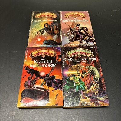 Grey Star the Wizard Lot 1-3 Ian Page Joe Dever The World of Lone Wolf Book 10