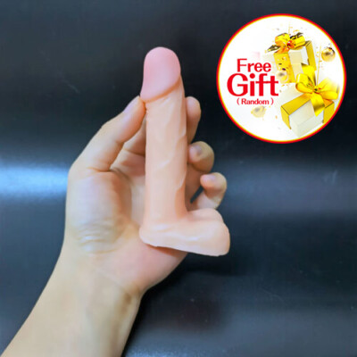 Realistic Small Thin Dildo Penis Dong G-spot Vagina Anal for-Women Sex Toys | eBay Realistic Small Thin Dildo Penis Dong G-spot Vagina Anal for-Women Sex Toys | eBay