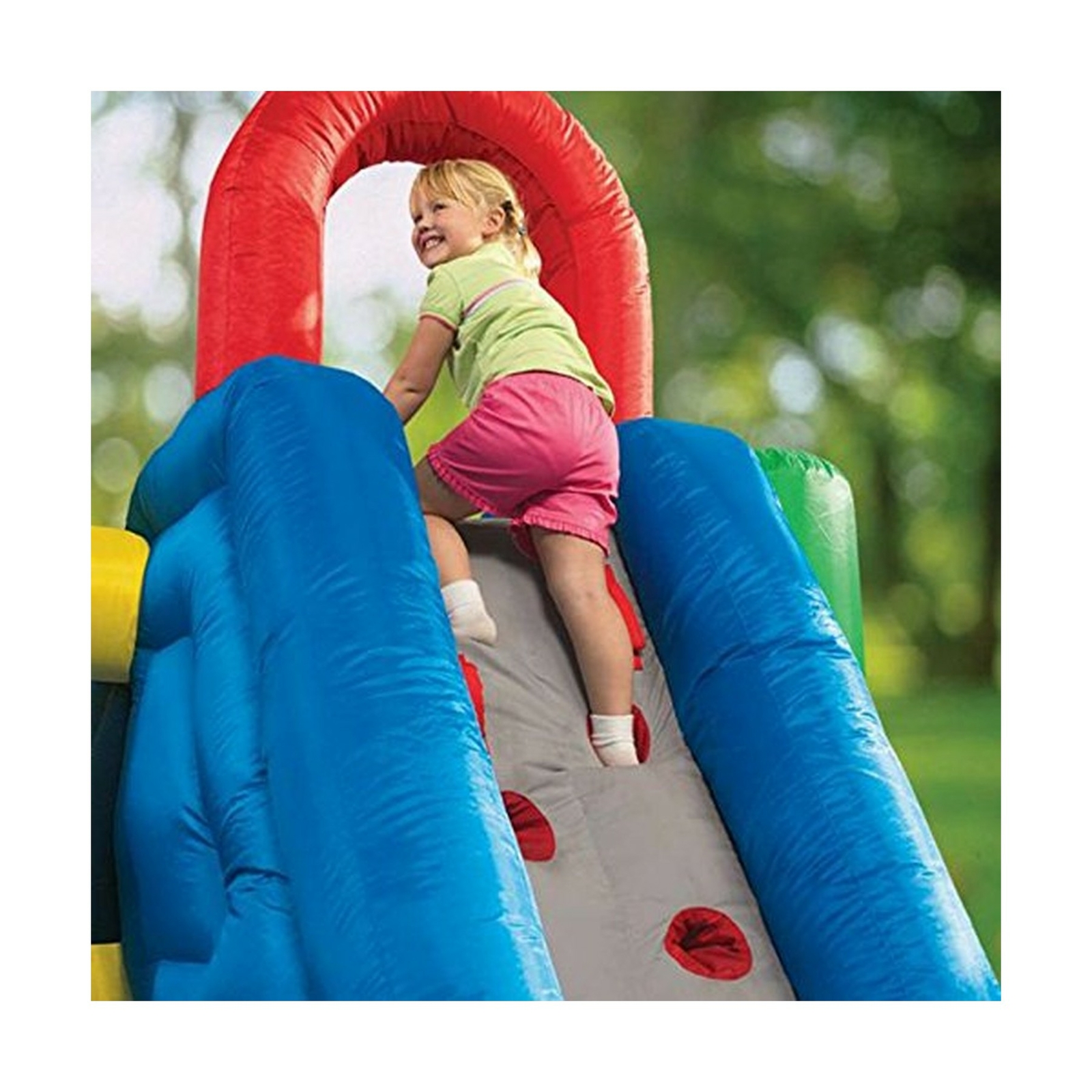 little tikes double slide bounce house