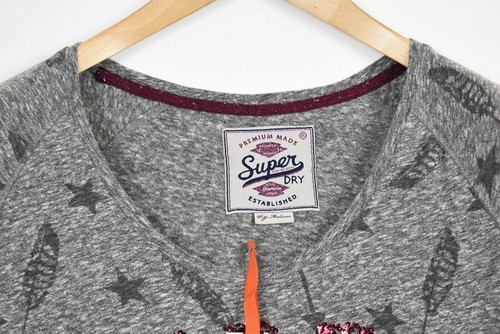 Superdry WILDERNESS SPARKLE TEE Camiseta Mujer M Manga Corta - Imagen 4 de 8
