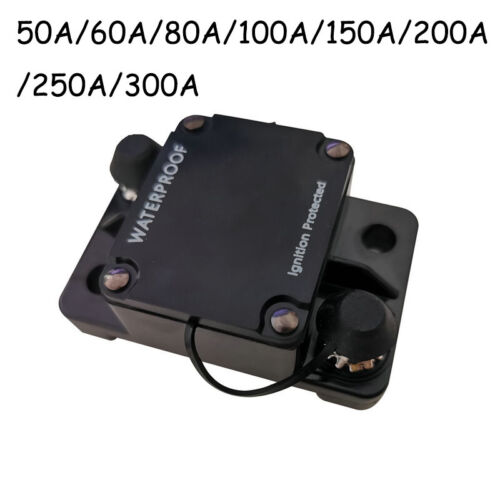 Disyuntor 50A-300A DC 48V Fusible Hi AMP Automático Restablecimiento Automático IP67 Impermeable - Imagen 12 de 15