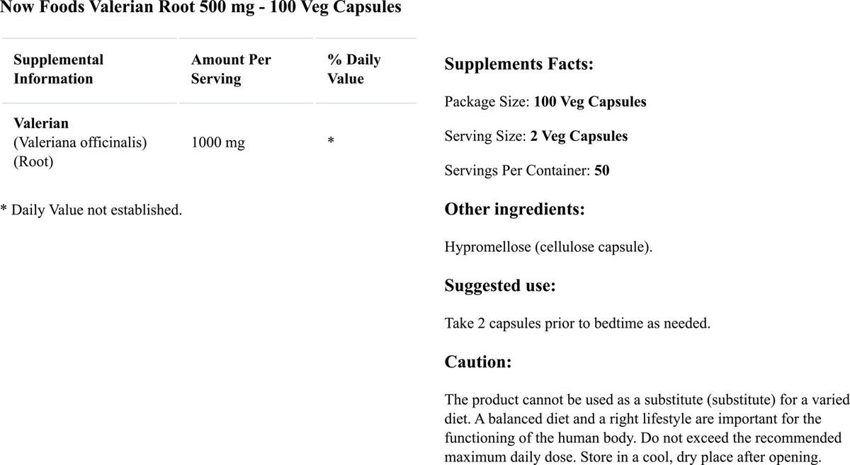 Produktbild von Baldrian 500 Mg Kapseln 90 St Online Bei Kaufen