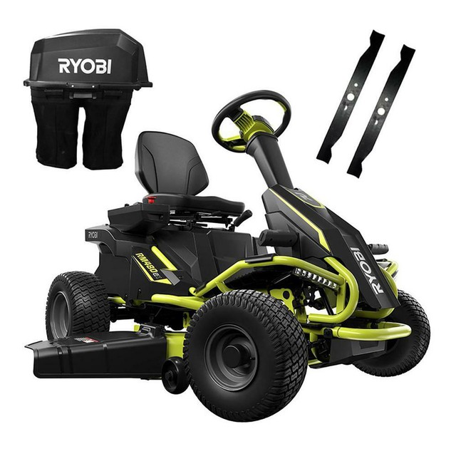 Ryobi RY48111 38 inch Electric Riding Lawn Mower for sale online eBay