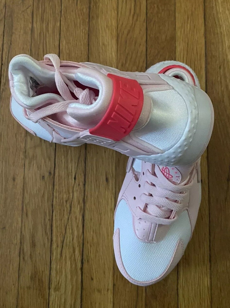 NIKE Air Huarache ホワイト/ピンク Size 6 - Nike Air Huarache White Hyper Pink Purple W for