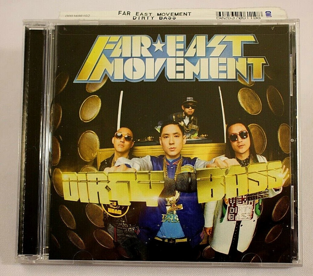 Far East Movement Dirty Bass CD 2012 Interscope Records Hip Hop