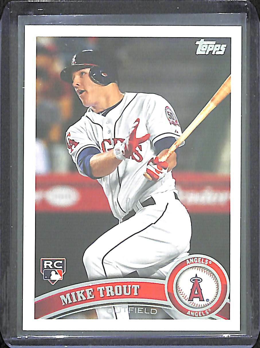 2011 Topps Update Rookie #US175 Mike Trout