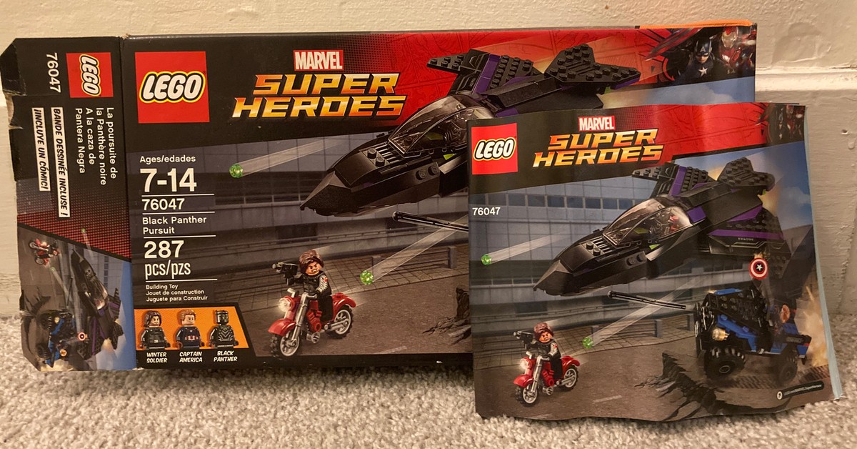 Panther Wakanda Forever Lego Avengers Pantera Negra LEGO Marvel