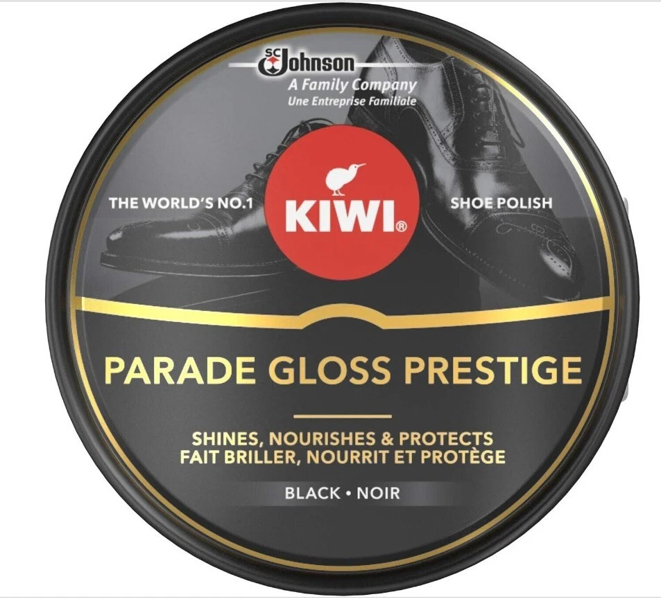 Kiwi Parade Gloss Shoe Polish BLACK 50ml eBay