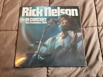 Rick Nelson In Concert Live At The Troubadour LP 1969 Decca Records(1987)