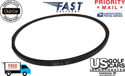 OEM Club Car Golf Cart Starter Generator Belt 97+ DS and 04+ Precedent 101916701