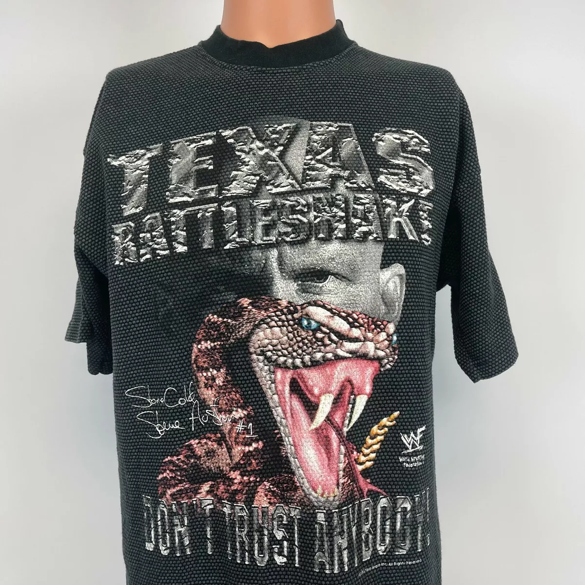 steve austin rattlesnake shirt