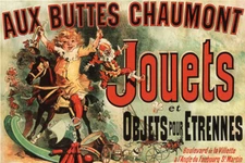 Aux Buttes Chaumont Jouets Jules Cheret Cool Wall Decor Art Print Poster 12x18