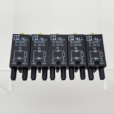 Phoenix Contact 2833657 Yellow LED & Diode Modules LDP- 12- 24DC Pack of 5