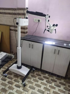 Operating Microscope 3 Step Ophthalmic Microscope with Flexible Arm Stand