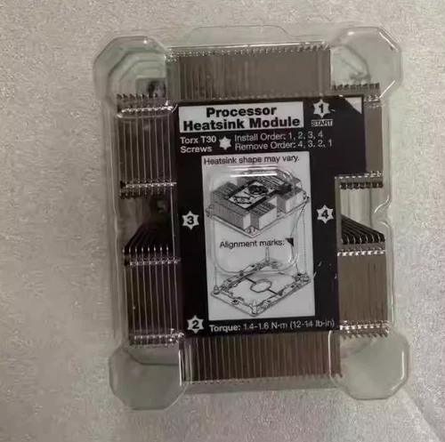 01KP652 01KP653 LENOVO HEATSINK 2U 165W FOR THINKSYSTEM SR670 SR650 SR550 SR590