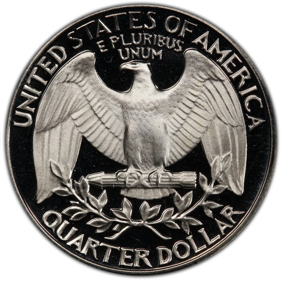 Washington Quarter 1983 S PCGS Graded PR 70 Deep Cameo Uncirculated 25c Coin - Image 2 of 4