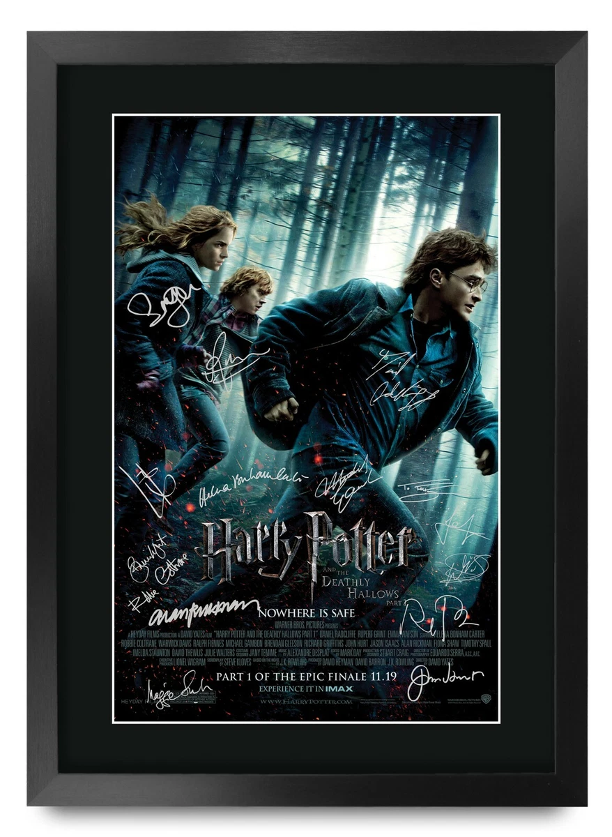 Harry Potter Movie Collection Framed Signed Movie A3 Posters Autographs  Prints | eBay
