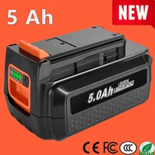 40V Max Lithium 5 AH Battery for Black and Decker LBXR36 40 Volt LBX2040 US NEW