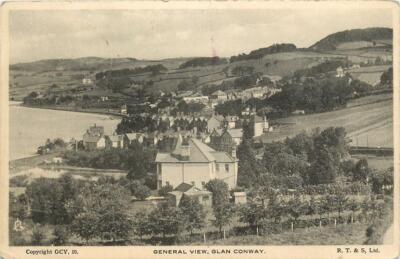 Glan Conway Wales View Of General View Closer OLD PHOTO