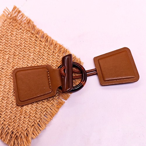 PU Leather Horn Imitation Horn Toggle Buttons For Coat Jacket Decor Sewing Craft - Picture 3 of 11