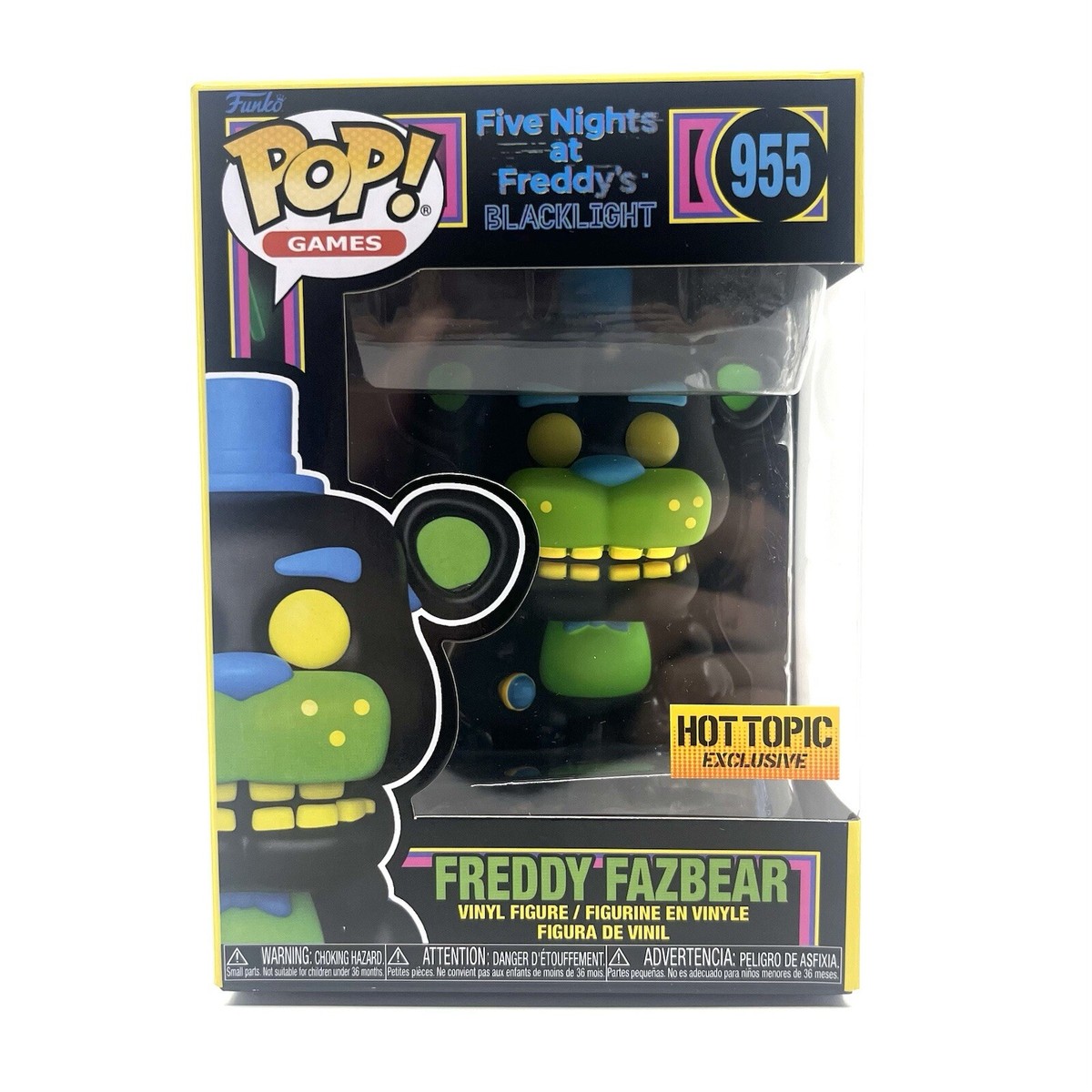 funko pop フレディ　ホラー　フィギュア　ブラックライト　限定 Bitty Pop! Deluxe Blacklight Freddy | Funko
