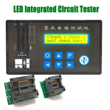 LED Integrated Circuit Tester Transistor Diode Triode Multifunction Chip Tester
