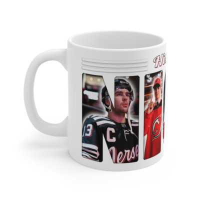 Nico Hischier NJD ART Mug Coffee Tea Gift Fun Team Hockey Souvenir