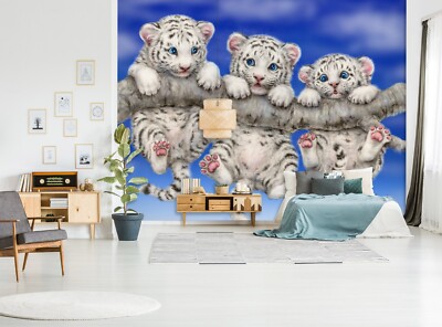 3D Baby Tiger C3355 Tapete Wandbild Fototapete Kayomi Harai Amy 2023