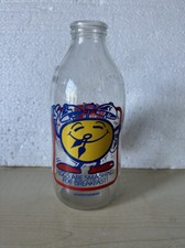 Vintage Advert Glass 1 Pint Milk Bottles Unigate