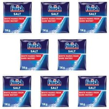 Finish Dishwasher Salt 8x1KG 2.25 per kilo
