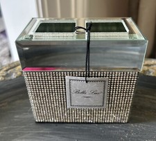 Bella Lux Toothbrush Holder - Mirror Sides  Rhinestone Center - New