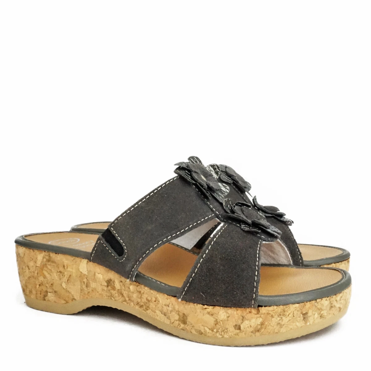 Scholl Sandali Con Zeppa Donna Michelle Cross – Tomaia Intrecciata E Plantare Bioprint