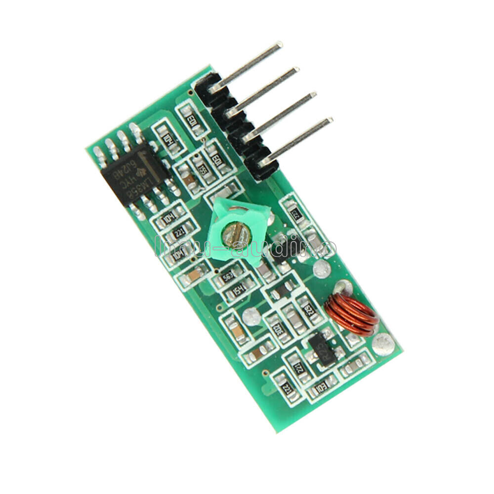 Kit 10 Modules RF 433MHz DollaTek - Émetteur Récepteur Sans Fil Pour Arduino Raspberry