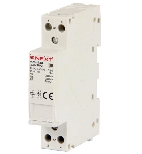 Schaltrelais Modular Leistungsschütz Schütz Installationsschütz 2NO 1NO+1NC 4NO - Bild 4 von 4