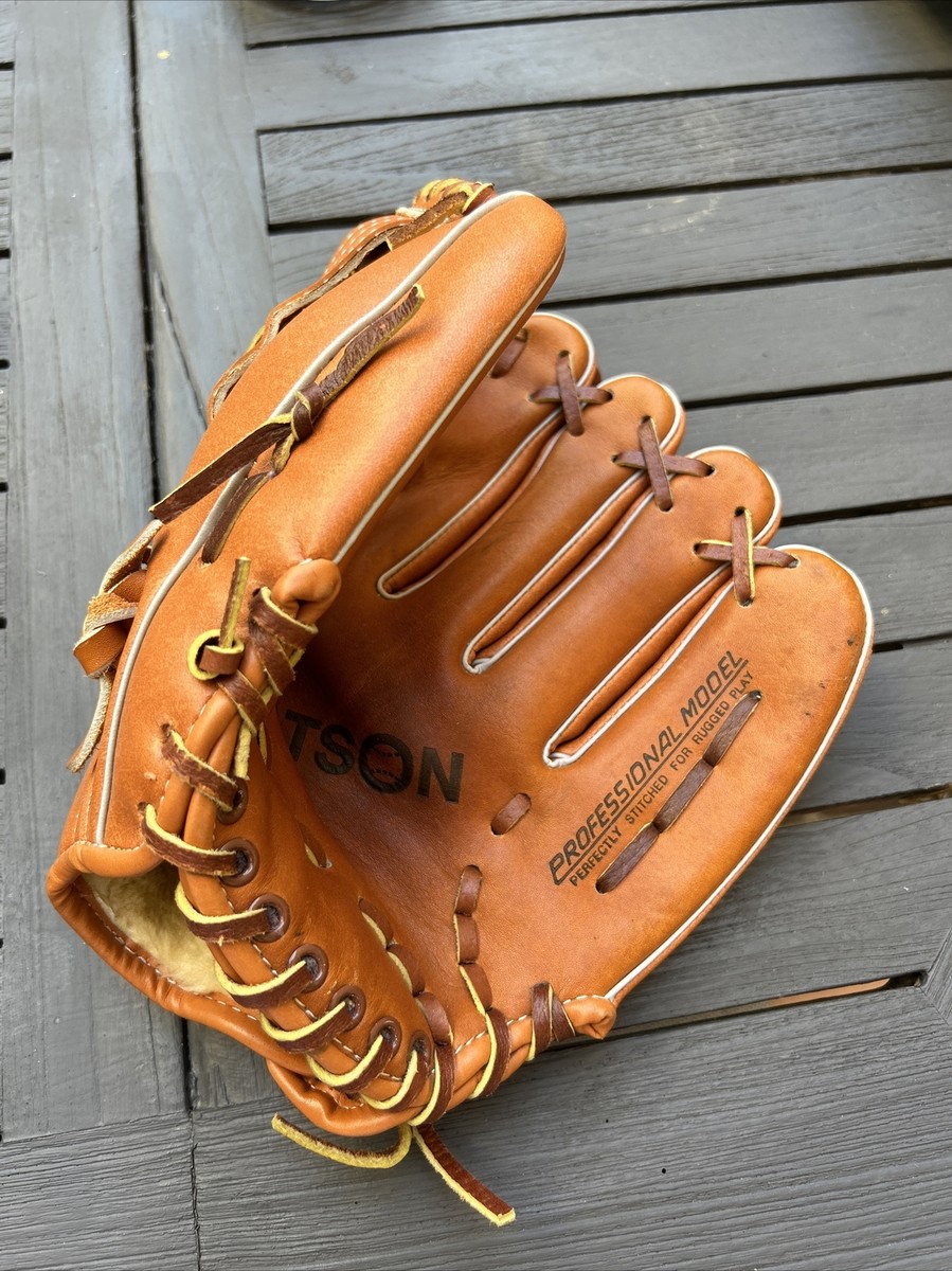 Gant De Baseball Vintage Wilson A2000 Pro Select - Pour Intérieur, Main Droite, Cuir, Occasion