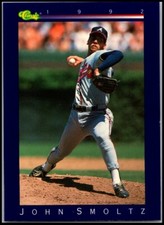 1992 Classic Game - Blue  HOF #18 John Smoltz FREE SHIPPING!