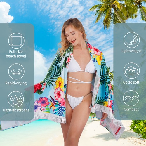 LINENOVA Large Bath Beach Swim Pool Gym Towel Sand Free Quick Dry Absorbent AU - Picture 26 of 98