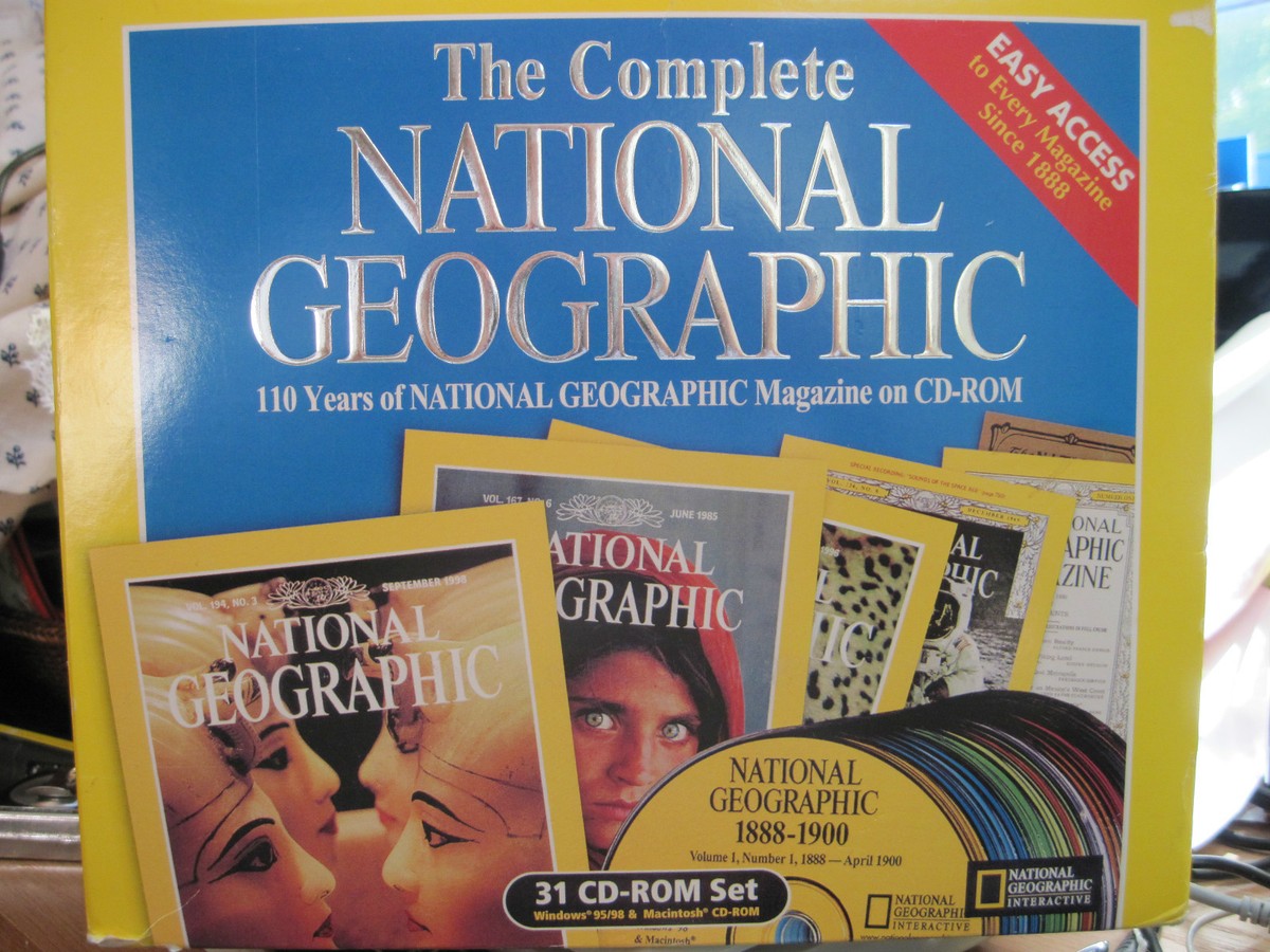 National Geographic Magazine 110 Years 31 CD-ROM Set | eBay