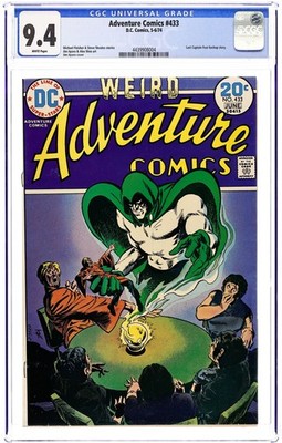 Adventure Comics #433 CGC 9.4 1974 4439908004