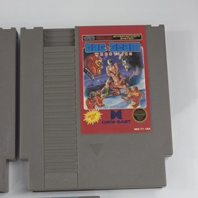 Bad Dudes Karate Champ Tag Team Wrestling Nintendo NES Video Game Lot Tested