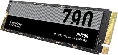 Lexar NM790 1TB SSD, PCIe Gen4x4 NVMe 1.4 M.2 2280 SSD, Bis zu 7 400MB/s Lesen